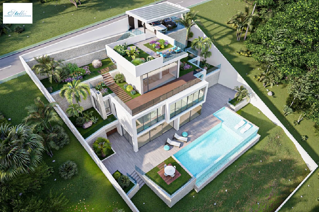 villa in Altea(Altea Hills) for sale, built area 560 m², air-condition, plot area 817 m², 5 bedroom, 5 bathroom, swimming-pool, ref.: BP-7012ALT-6