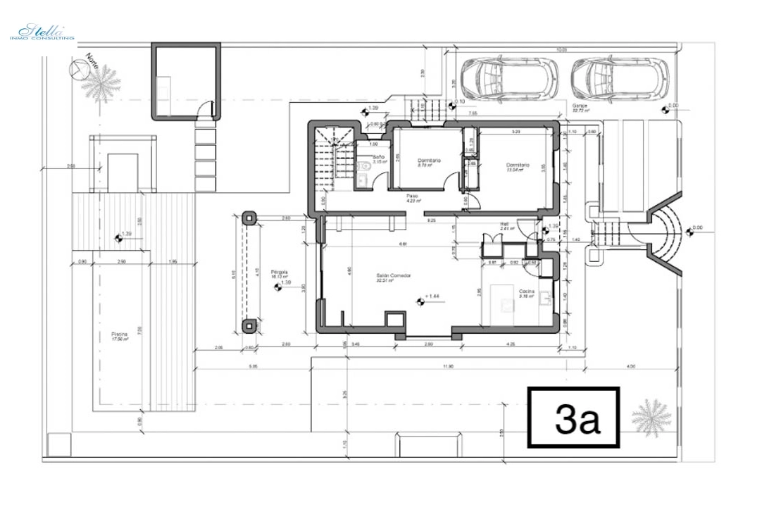 villa in Polop for sale, built area 107 m², air-condition, plot area 509 m², 2 bedroom, 1 bathroom, swimming-pool, ref.: BP-7008POL-3