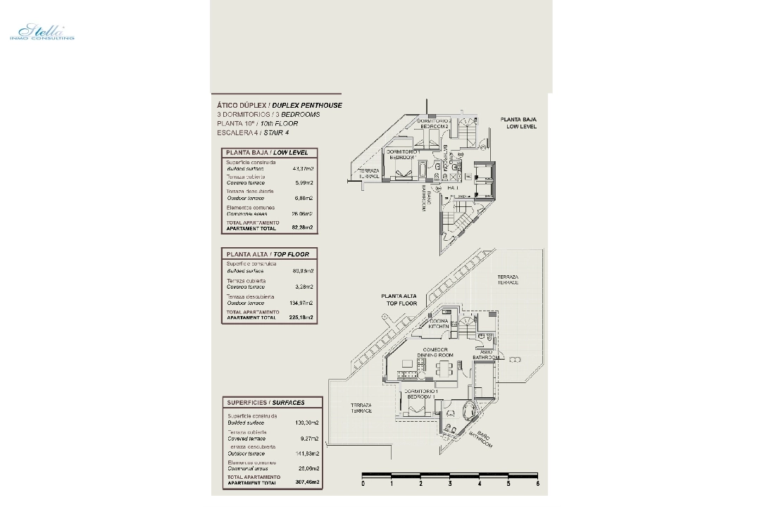 penthouse apartment in Calpe for sale, built area 154 m², year built 2005, + KLIMA, air-condition, 3 bedroom, 3 bathroom, swimming-pool, ref.: BI-CA.A-029-22