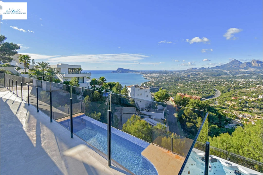 villa in Altea(Altea Hills) for sale, built area 351 m², air-condition, plot area 848 m², 4 bedroom, 4 bathroom, swimming-pool, ref.: BP-7013ALT-1