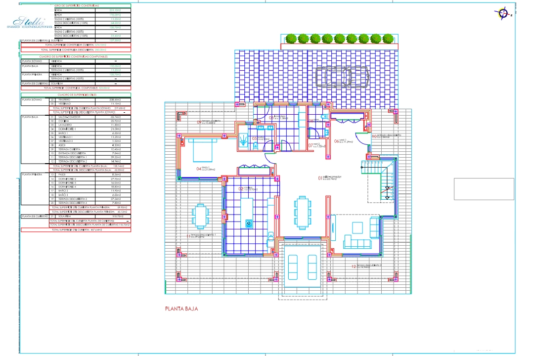 villa in Benissa(Benissa Costa) for sale, built area 574 m², air-condition, plot area 1372 m², 4 bedroom, 4 bathroom, swimming-pool, ref.: BP-7015BEN-12