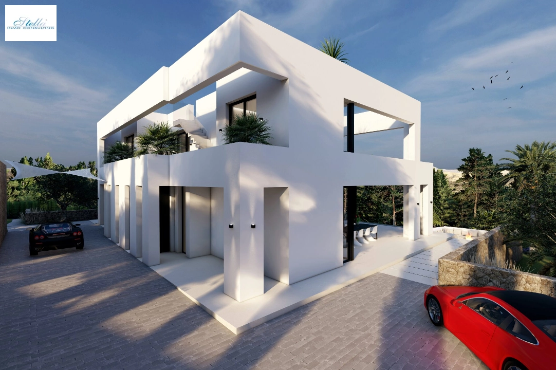 villa in Benissa(Benissa Costa) for sale, built area 574 m², air-condition, plot area 1372 m², 4 bedroom, 4 bathroom, swimming-pool, ref.: BP-7015BEN-24