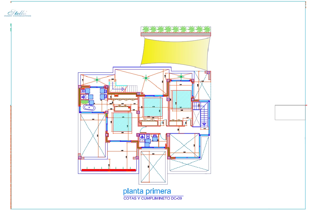 villa in Benissa(Benissa Costa) for sale, built area 574 m², air-condition, plot area 1372 m², 4 bedroom, 4 bathroom, swimming-pool, ref.: BP-7015BEN-4