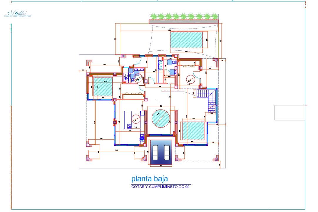 villa in Benissa(Benissa Costa) for sale, built area 574 m², air-condition, plot area 1372 m², 4 bedroom, 4 bathroom, swimming-pool, ref.: BP-7015BEN-5