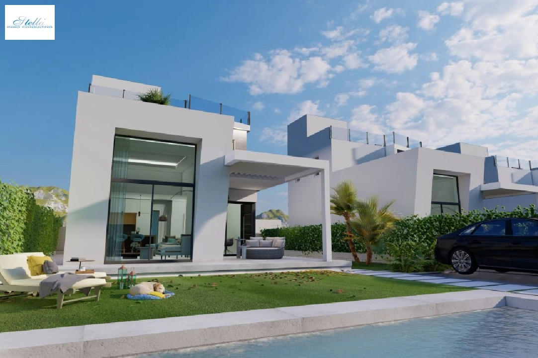 villa in Finestrat for sale, built area 163 m², year built 2023, air-condition, plot area 346 m², 3 bedroom, 3 bathroom, swimming-pool, ref.: BI-AL.H-030-2