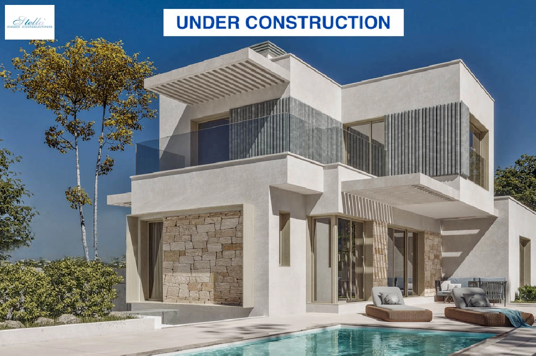 villa in Finestrat(Sierra Cortina) for sale, built area 252 m², air-condition, plot area 450 m², 3 bedroom, 3 bathroom, swimming-pool, ref.: BP-7026FIN-26