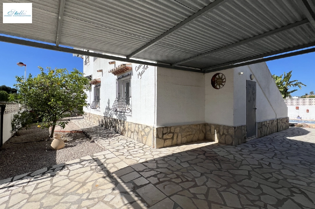 villa in Els Poblets for holiday rental, built area 125 m², year built 2003, + KLIMA, air-condition, plot area 400 m², 2 bedroom, 3 bathroom, swimming-pool, ref.: T-1123-28