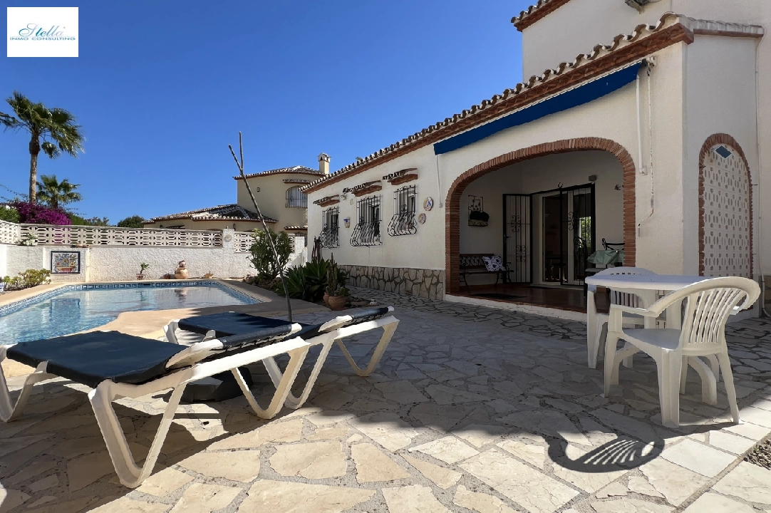 villa in Els Poblets for holiday rental, built area 125 m², year built 2003, + KLIMA, air-condition, plot area 400 m², 2 bedroom, 3 bathroom, swimming-pool, ref.: T-1123-32