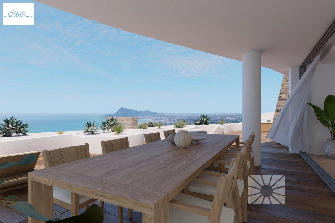 apartment in Altea(Ocean Suites Altea) for sale, built area 243 m², 3 bedroom, 3 bathroom, swimming-pool, ref.: VA-HA010-1