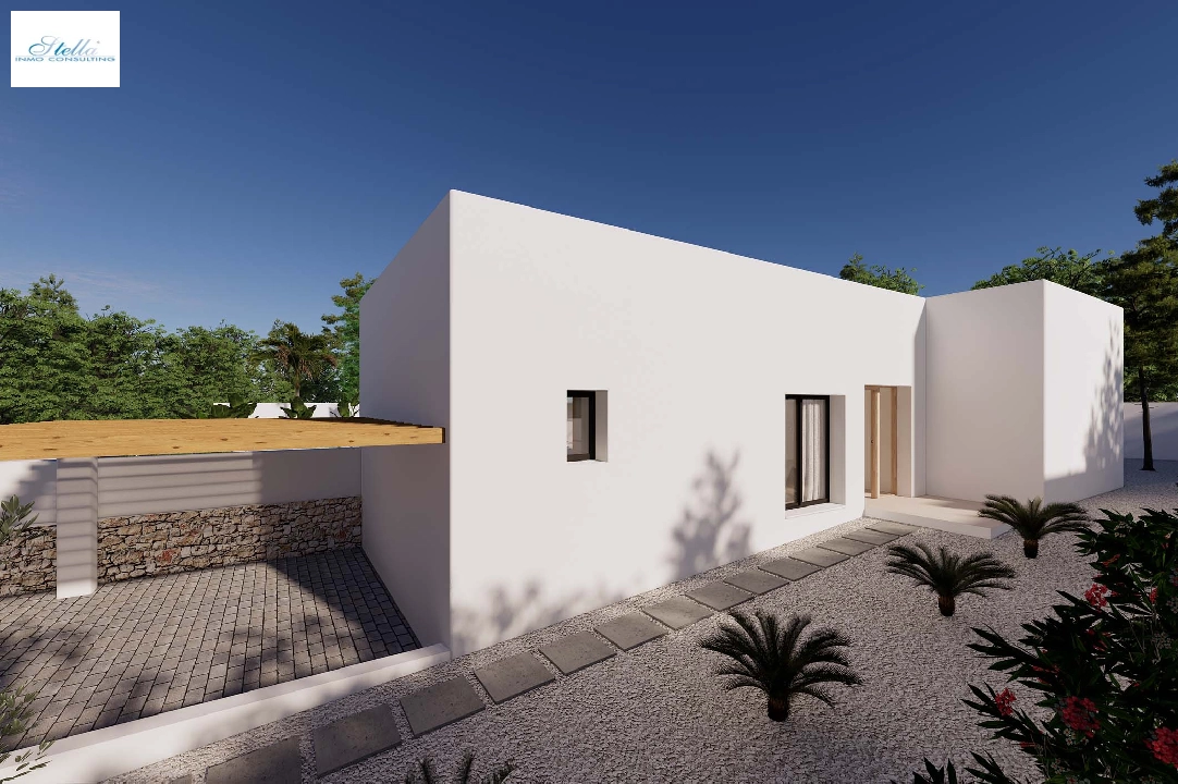 villa in Moraira(Pinar del Advocat) for sale, built area 196 m², air-condition, plot area 800 m², 4 bedroom, 3 bathroom, swimming-pool, ref.: CA-H-1705-AMB-3