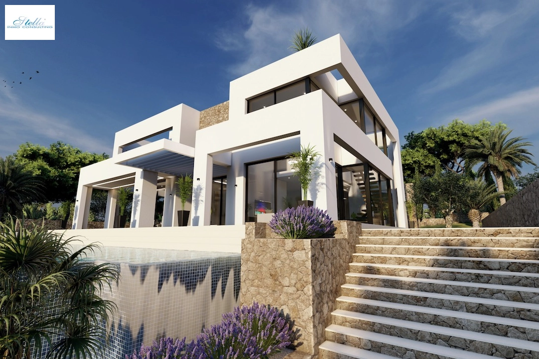 villa in Benissa(Carrions) for sale, built area 562 m², air-condition, plot area 1347 m², 4 bedroom, 3 bathroom, swimming-pool, ref.: CA-H-1710-AMB-19