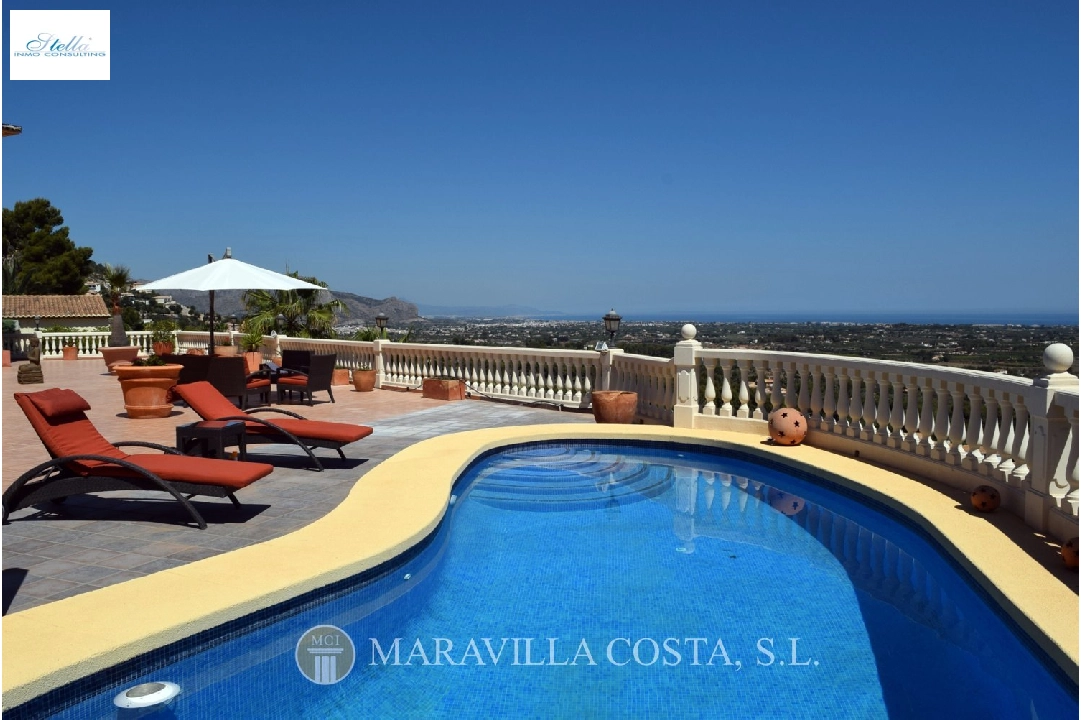 villa in Pedreguer for sale, built area 425 m², year built 2006, + underfloor heating, air-condition, plot area 1382 m², 5 bedroom, 4 bathroom, swimming-pool, ref.: MV-2376-1