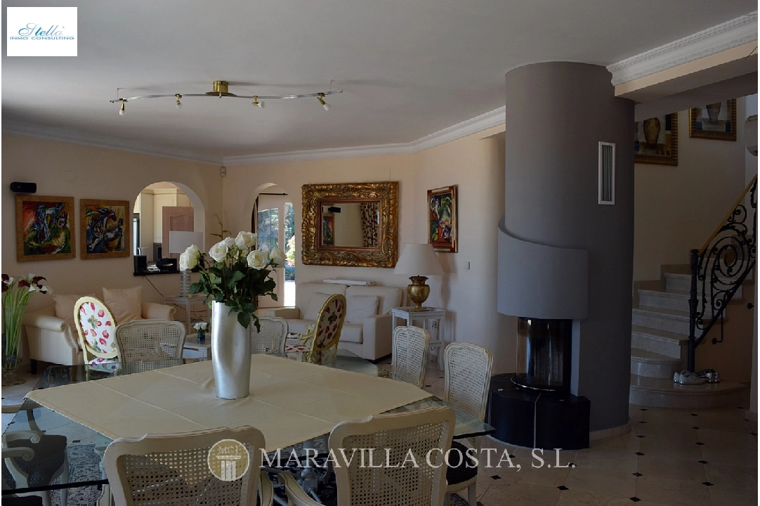 villa in Pedreguer for sale, built area 425 m², year built 2006, + underfloor heating, air-condition, plot area 1382 m², 5 bedroom, 4 bathroom, swimming-pool, ref.: MV-2376-12