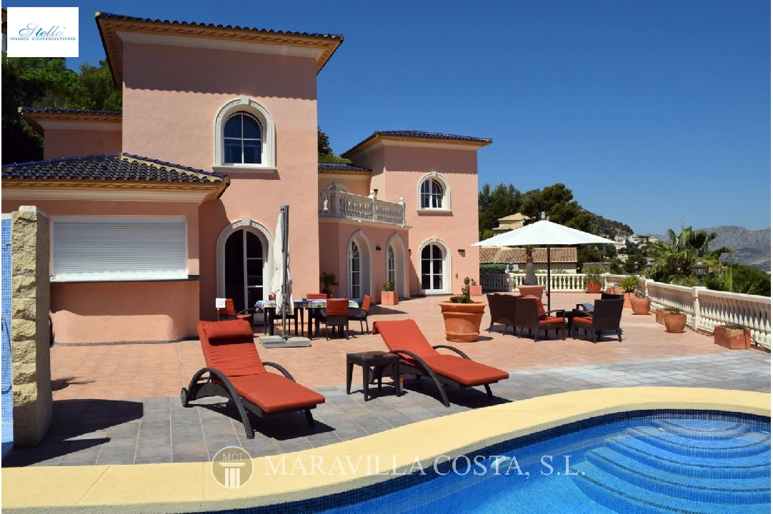 villa in Pedreguer for sale, built area 425 m², year built 2006, + underfloor heating, air-condition, plot area 1382 m², 5 bedroom, 4 bathroom, swimming-pool, ref.: MV-2376-2