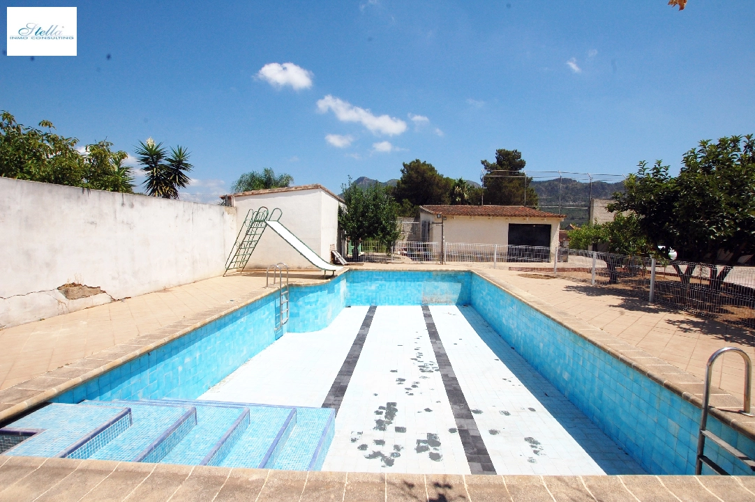 villa in Gandia for sale, built area 380 m², year built 1980, + KLIMA, air-condition, plot area 4092 m², 7 bedroom, 3 bathroom, swimming-pool, ref.: O-V82114D-2