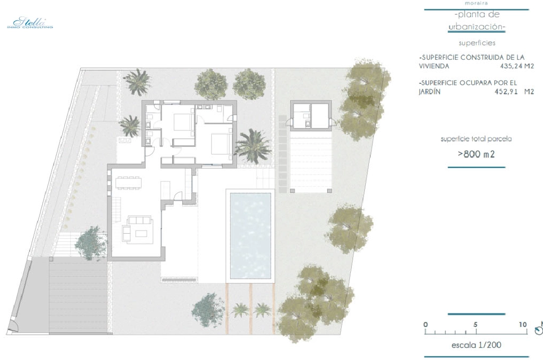 villa in Moraira(La Pinada) for sale, built area 435 m², air-condition, plot area 800 m², 4 bedroom, 4 bathroom, swimming-pool, ref.: BP-7103MOR-14