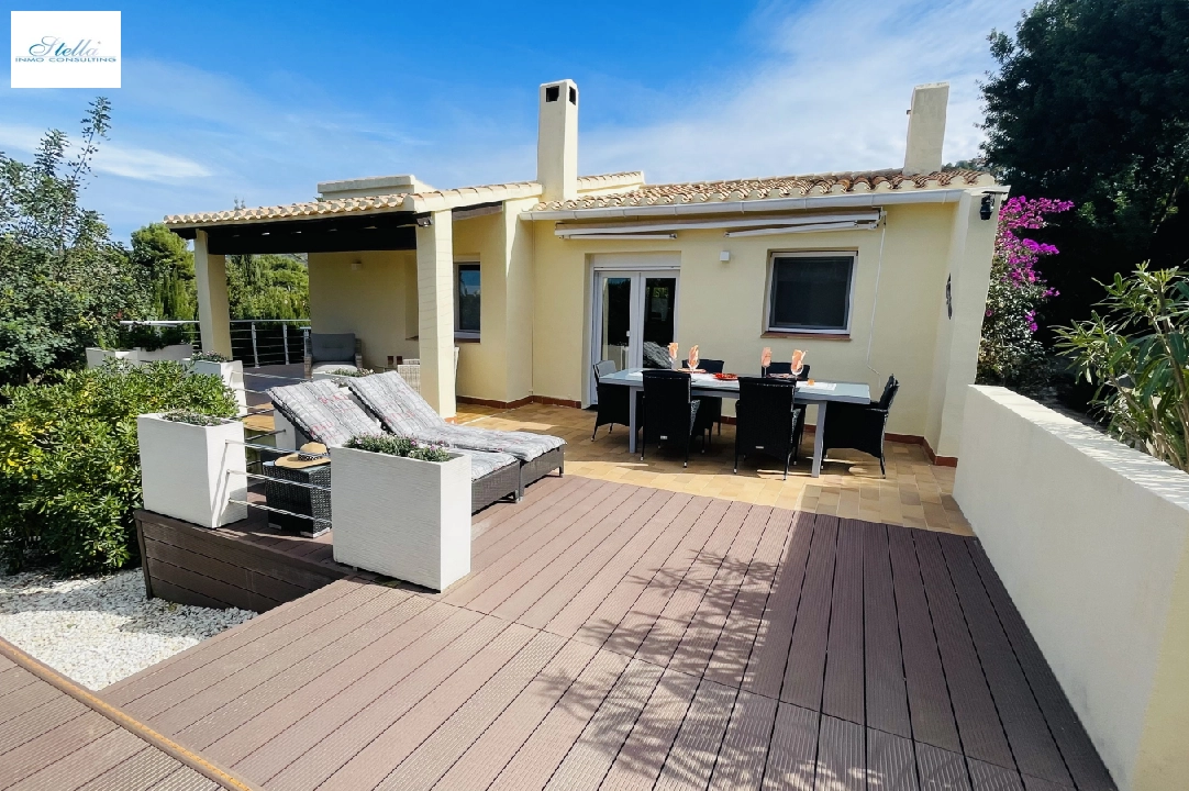 villa in Denia-La Sella(La Sella ) for holiday rental, built area 111 m², year built 1986, + central heating, air-condition, plot area 495 m², 3 bedroom, 2 bathroom, swimming-pool, ref.: T-0424-3