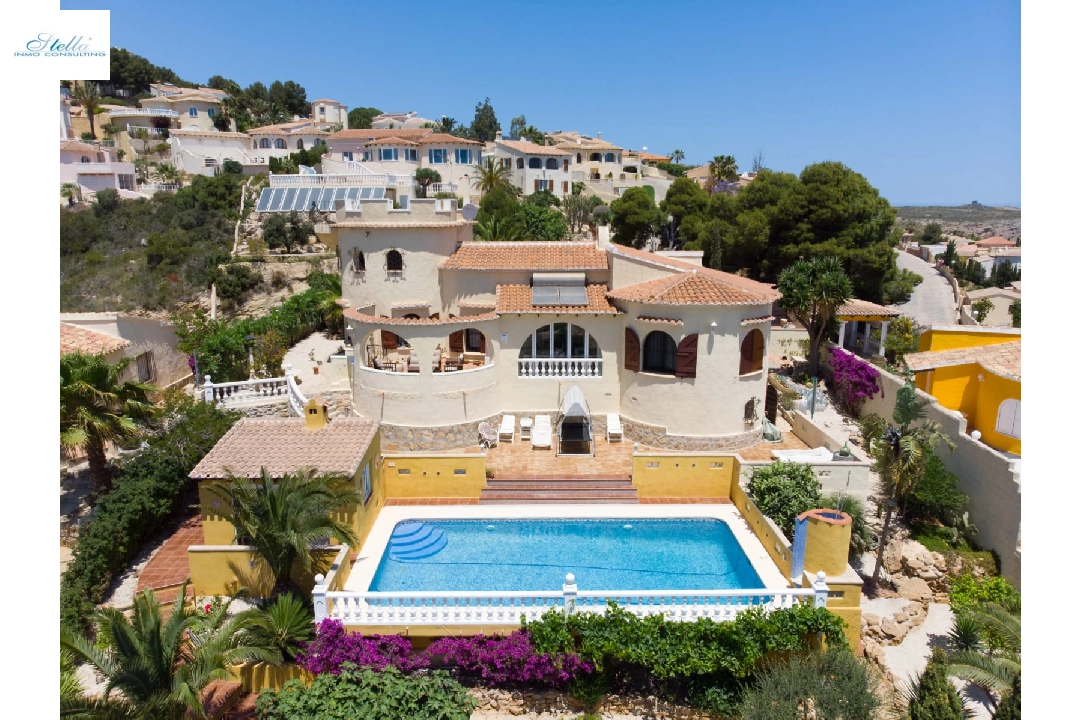 villa in Benitachell(Cumbre del Sol) for sale, built area 237 m², air-condition, plot area 1011 m², 5 bedroom, 3 bathroom, swimming-pool, ref.: BP-4339BELL-1