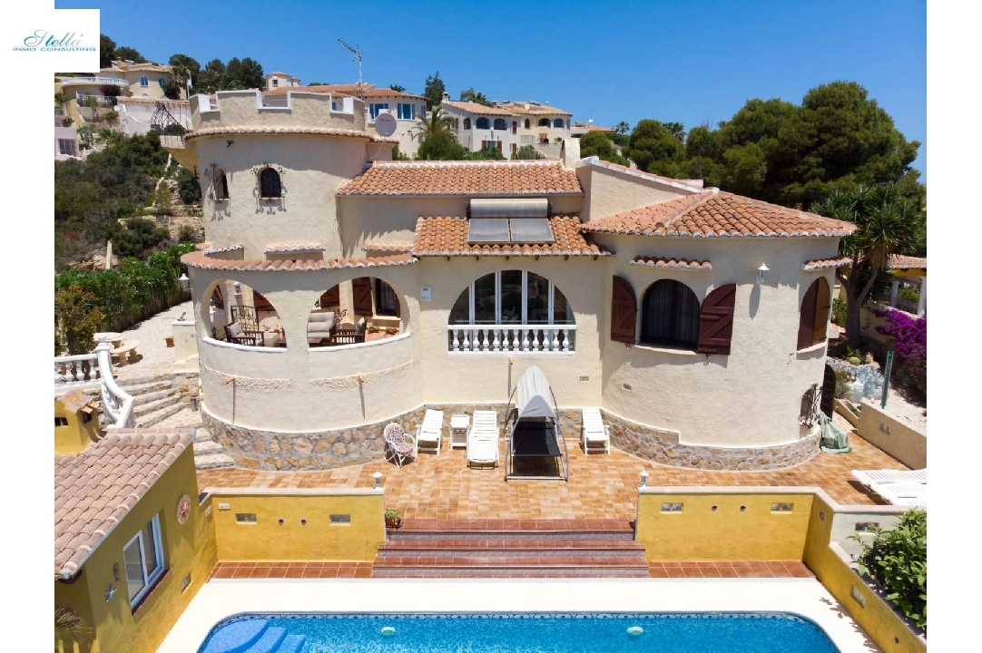 villa in Benitachell(Cumbre del Sol) for sale, built area 237 m², air-condition, plot area 1011 m², 5 bedroom, 3 bathroom, swimming-pool, ref.: BP-4339BELL-32