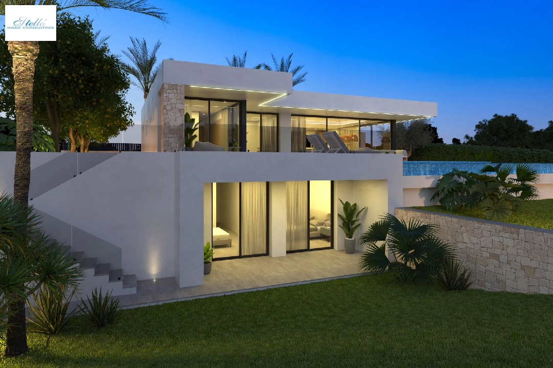 villa in Denia(Marquesa 6) for sale, built area 266 m², air-condition, plot area 999 m², 4 bedroom, 4 bathroom, swimming-pool, ref.: UM-UV-PITO-7