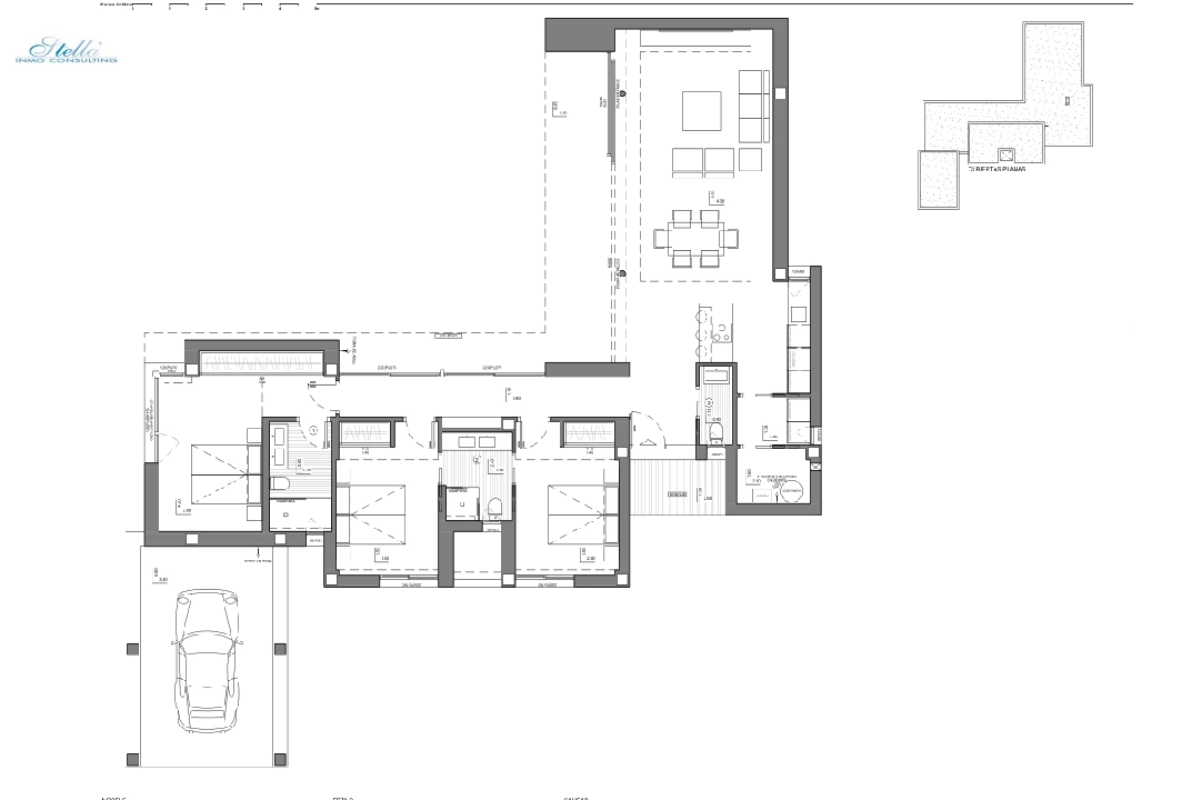 villa in Benitachell(Cumbre del Sol) for sale, built area 193 m², air-condition, plot area 956 m², 3 bedroom, 3 bathroom, swimming-pool, ref.: BP-4341BELL-13