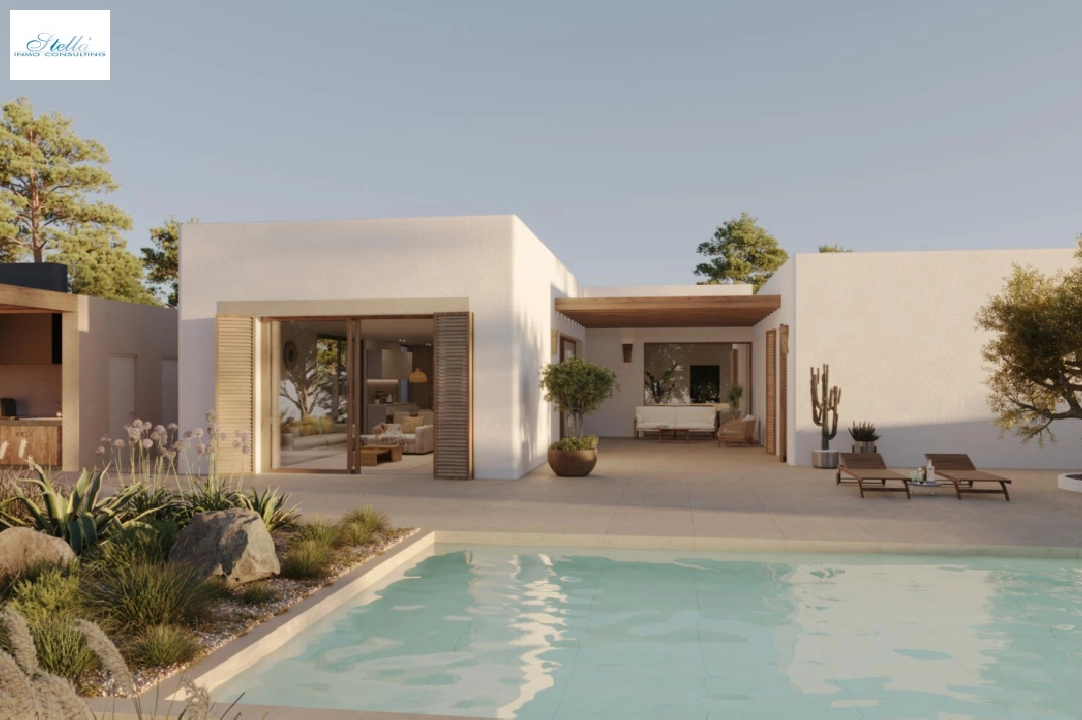 villa in Moraira(La Sabatera) for sale, built area 213 m², air-condition, plot area 971 m², 4 bedroom, 2 bathroom, swimming-pool, ref.: BP-4306MOR-3