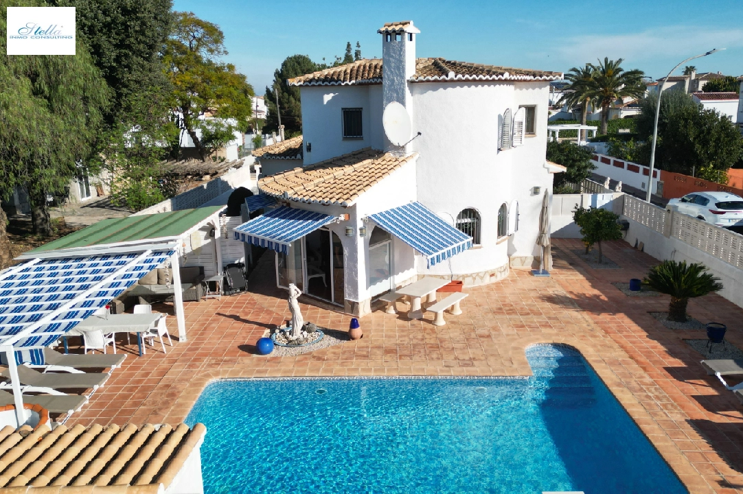 villa in Els Poblets for sale, built area 152 m², year built 1993, + central heating, air-condition, plot area 582 m², 4 bedroom, 3 bathroom, swimming-pool, ref.: FK-0324-1