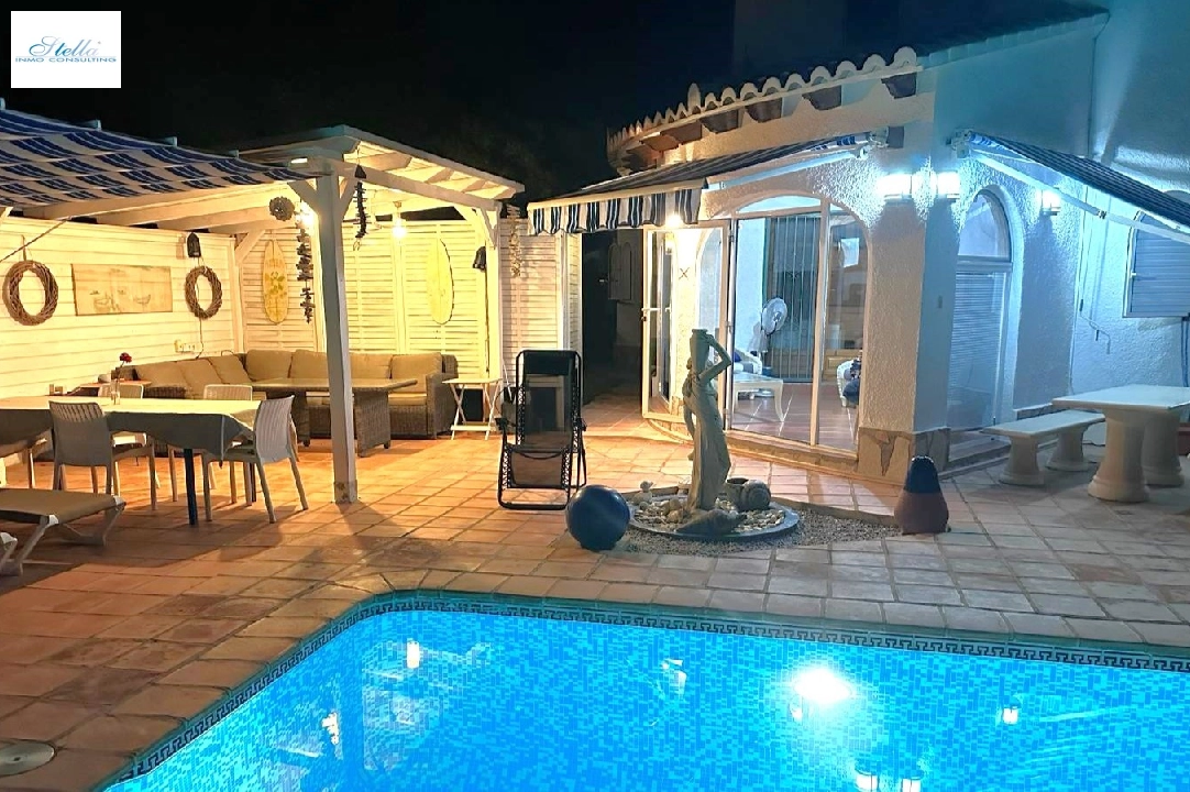 villa in Els Poblets for sale, built area 152 m², year built 1993, + central heating, air-condition, plot area 582 m², 4 bedroom, 3 bathroom, swimming-pool, ref.: FK-0324-19