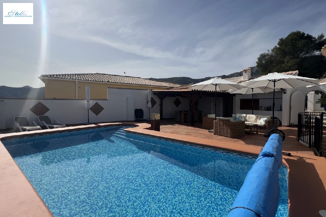 villa in Adsubia for sale, built area 120 m², year built 1995, + central heating, air-condition, plot area 630 m², 3 bedroom, 2 bathroom, swimming-pool, ref.: JS-0524-29