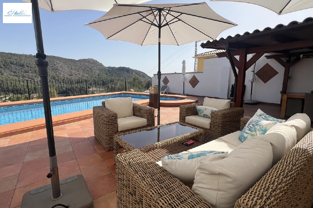 villa in Adsubia for sale, built area 120 m², year built 1995, + central heating, air-condition, plot area 630 m², 3 bedroom, 2 bathroom, swimming-pool, ref.: JS-0524-4
