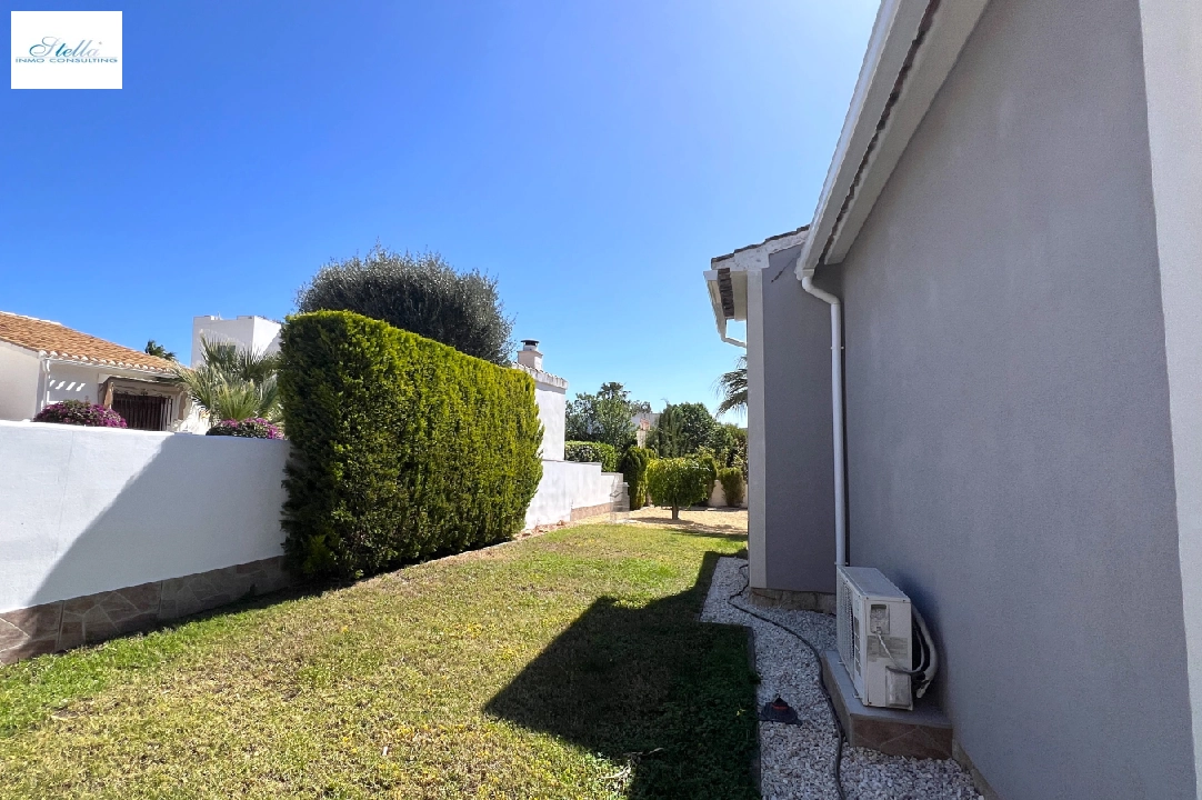 villa in Denia for holiday rental, built area 166 m², year built 1978, + stove, air-condition, plot area 802 m², 2 bedroom, 2 bathroom, swimming-pool, ref.: T-0224-25