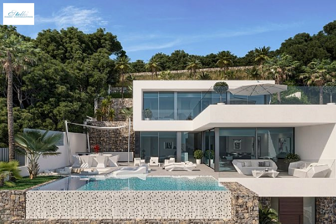 villa in Calpe(Maryvilla) for sale, built area 428 m², air-condition, plot area 637 m², 4 bedroom, 5 bathroom, swimming-pool, ref.: CA-H-1740-AMB-2