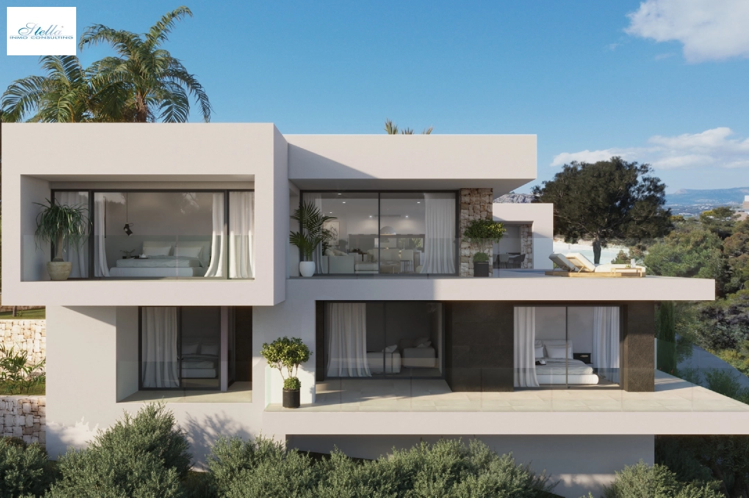 villa in Cumbre del Sol(Cumbre del Sol) for sale, built area 539 m², plot area 1086 m², 3 bedroom, 4 bathroom, swimming-pool, ref.: VA-AJ090-10