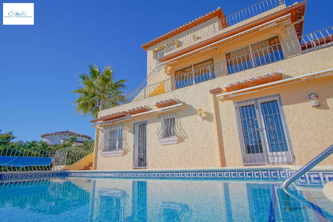 villa in Pego(Monte Pego) for sale, built area 256 m², air-condition, plot area 1026 m², 5 bedroom, 4 bathroom, swimming-pool, ref.: BP-8152PEG-1