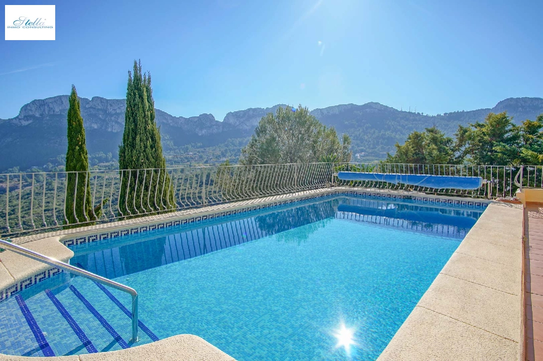 villa in Pego(Monte Pego) for sale, built area 256 m², air-condition, plot area 1026 m², 5 bedroom, 4 bathroom, swimming-pool, ref.: BP-8152PEG-5