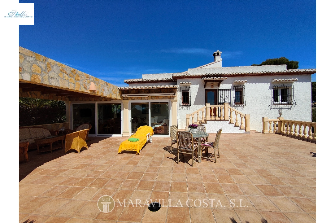 villa in Javea(Costa Nova) for sale, built area 330 m², air-condition, plot area 1610 m², 5 bedroom, 3 bathroom, swimming-pool, ref.: MV-M-2500-2