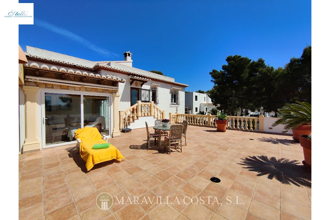 villa in Javea(Costa Nova) for sale, built area 330 m², air-condition, plot area 1610 m², 5 bedroom, 3 bathroom, swimming-pool, ref.: MV-M-2500-3