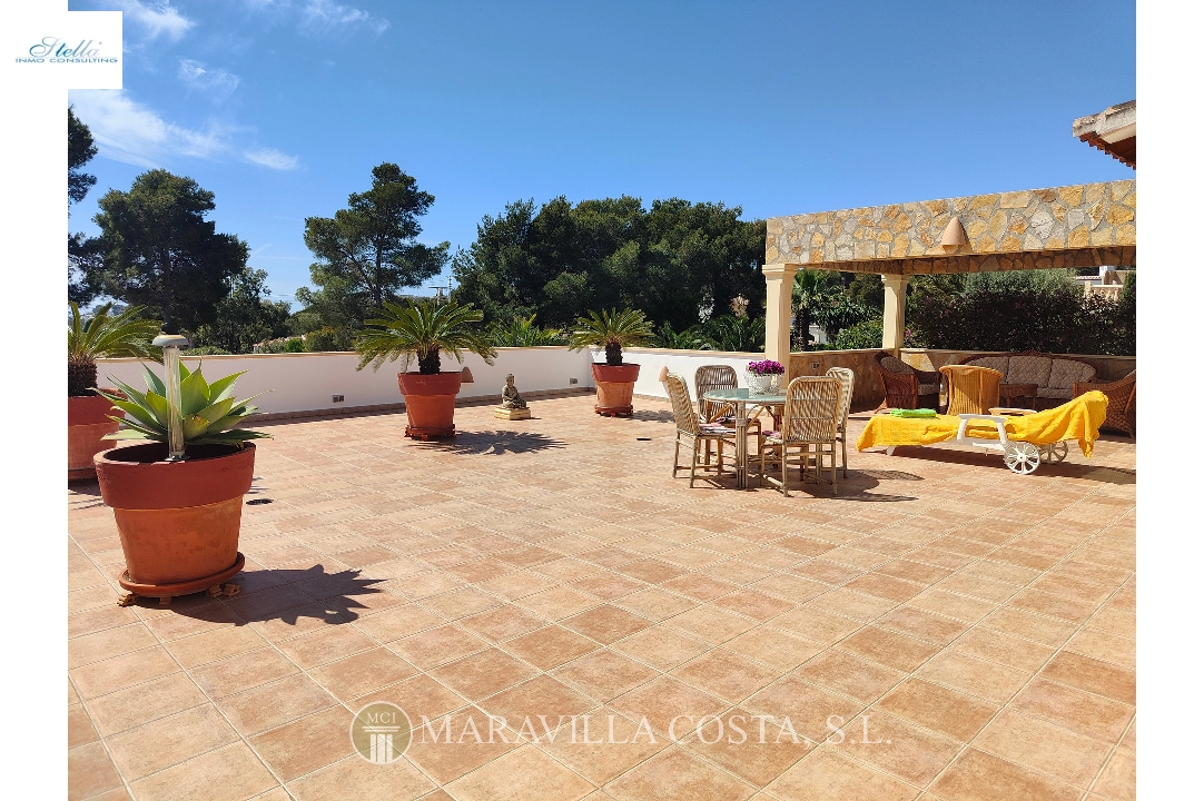 villa in Javea(Costa Nova) for sale, built area 330 m², air-condition, plot area 1610 m², 5 bedroom, 3 bathroom, swimming-pool, ref.: MV-M-2500-4