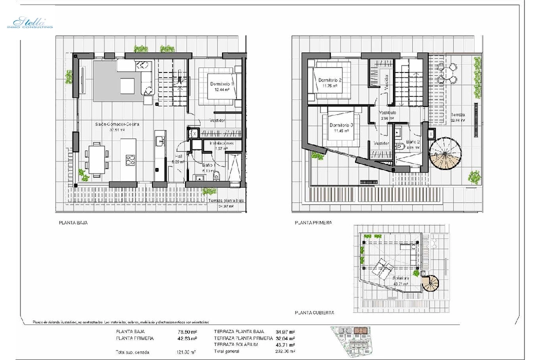 duplex house in Polop for sale, built area 232 m², condition first owner, plot area 295 m², 3 bedroom, 2 bathroom, swimming-pool, ref.: HA-PON-300-D02-5