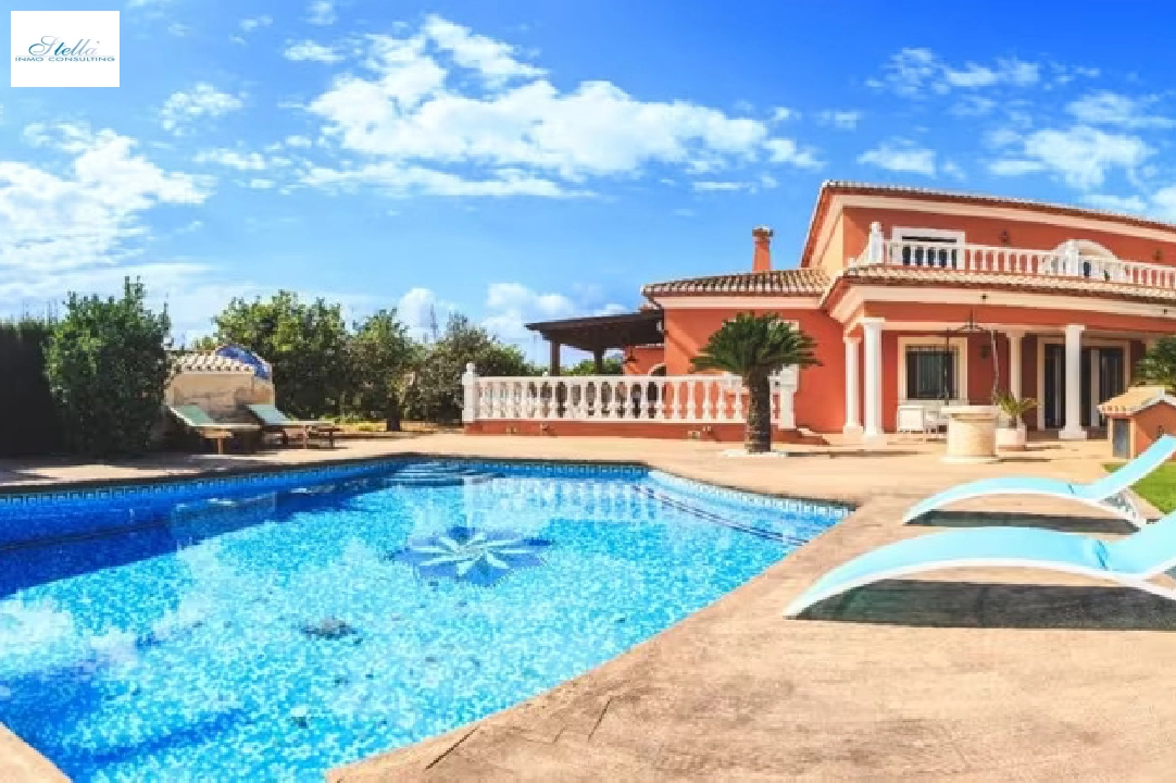 villa in Denia(Torrecarrals) for sale, built area 442 m², condition neat, + central heating, plot area 4441 m², 3 bedroom, 4 bathroom, swimming-pool, ref.: MNC-0124-6