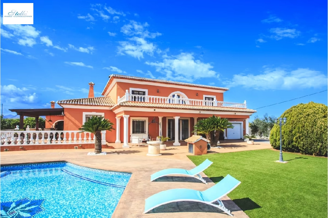 villa in Denia for sale, built area 442 m², condition neat, + central heating, plot area 4441 m², 3 bedroom, 4 bathroom, swimming-pool, ref.: MNC-0124-1