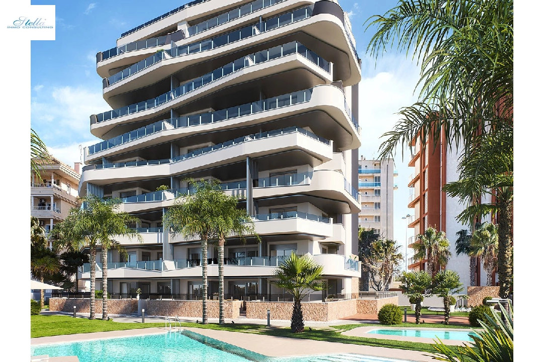 penthouse apartment in Guardamar del Segura for sale, built area 199 m², condition first owner, 2 bedroom, 2 bathroom, swimming-pool, ref.: HA-GUN-411-A02-1