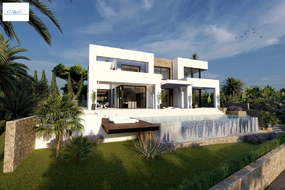 villa in Benissa(La Fustera) for sale, built area 615 m², year built 2023, air-condition, plot area 1347 m², 4 bedroom, 3 bathroom, swimming-pool, ref.: BI-BE.H-902-13