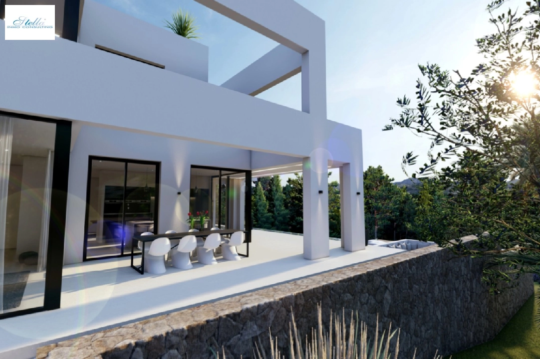 villa in Benissa(La Fustera) for sale, built area 615 m², year built 2023, air-condition, plot area 1347 m², 4 bedroom, 3 bathroom, swimming-pool, ref.: BI-BE.H-902-15