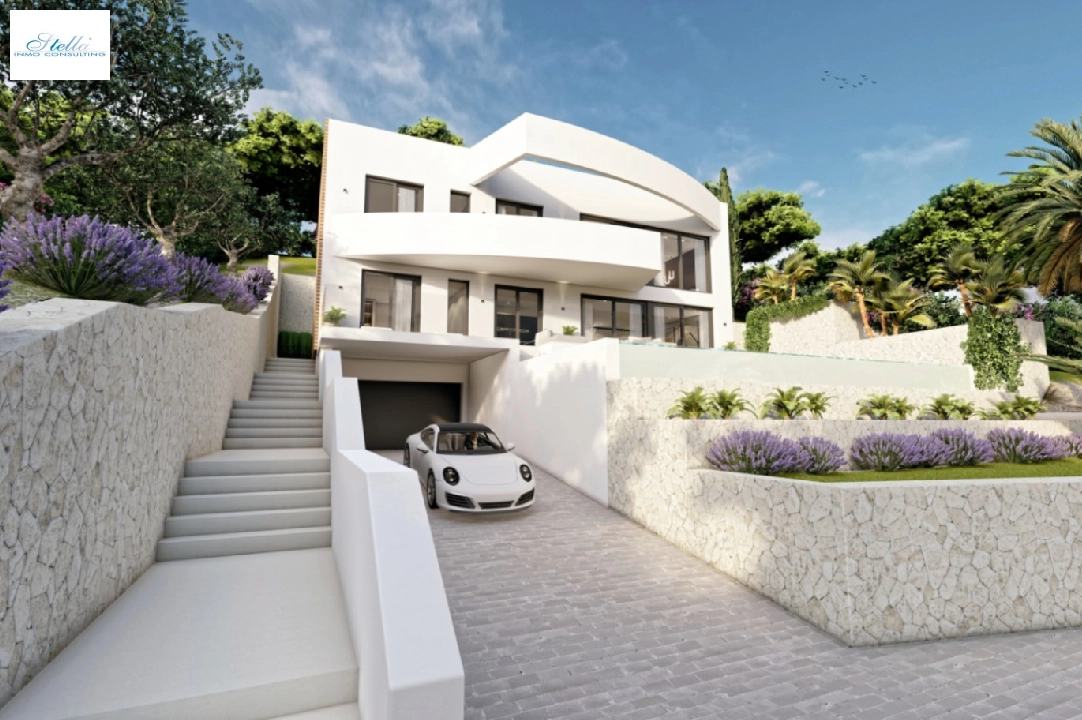 villa in Altea for sale, built area 540 m², year built 2024, air-condition, plot area 1270 m², 4 bedroom, 4 bathroom, swimming-pool, ref.: BI-AL.H-031-16