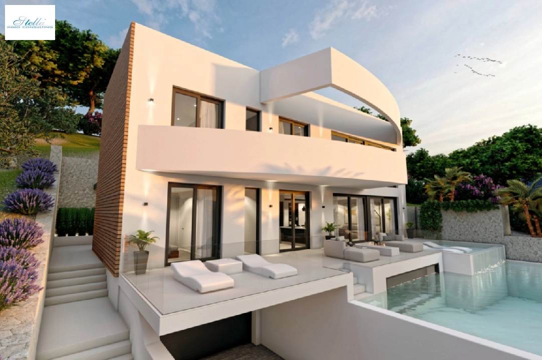 villa in Altea for sale, built area 540 m², year built 2024, air-condition, plot area 1270 m², 4 bedroom, 4 bathroom, swimming-pool, ref.: BI-AL.H-031-20