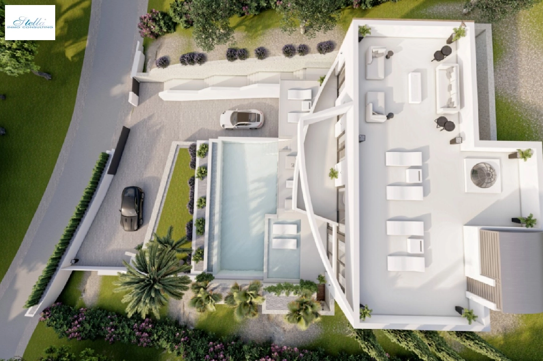 villa in Altea for sale, built area 540 m², year built 2024, air-condition, plot area 1270 m², 4 bedroom, 4 bathroom, swimming-pool, ref.: BI-AL.H-031-3