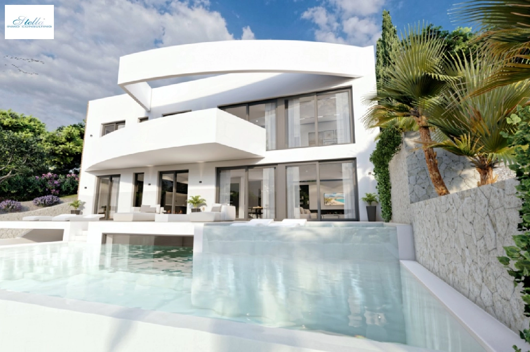 villa in Altea for sale, built area 540 m², year built 2024, air-condition, plot area 1270 m², 4 bedroom, 4 bathroom, swimming-pool, ref.: BI-AL.H-031-6