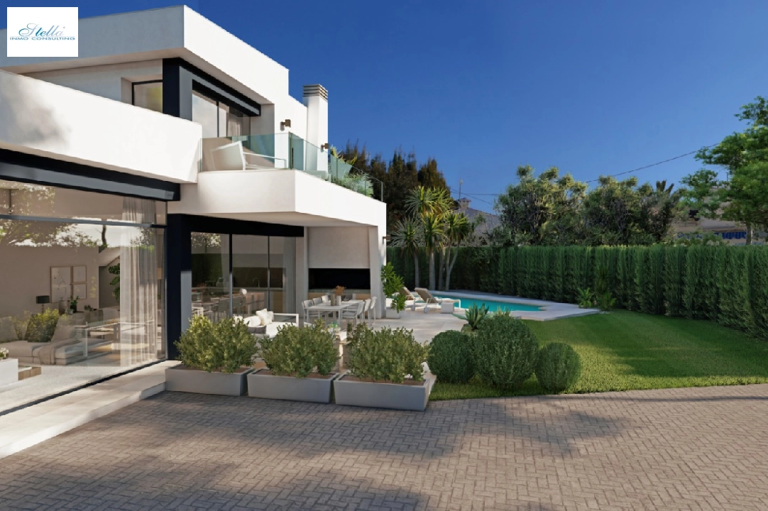 villa in Benissa(La Fustera) for sale, built area 284 m², air-condition, plot area 725 m², 3 bedroom, 3 bathroom, swimming-pool, ref.: BI-BE.H-903-4