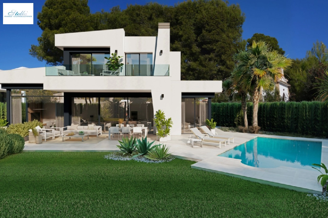 villa in Benissa(La Fustera) for sale, built area 284 m², air-condition, plot area 725 m², 3 bedroom, 3 bathroom, swimming-pool, ref.: BI-BE.H-903-5